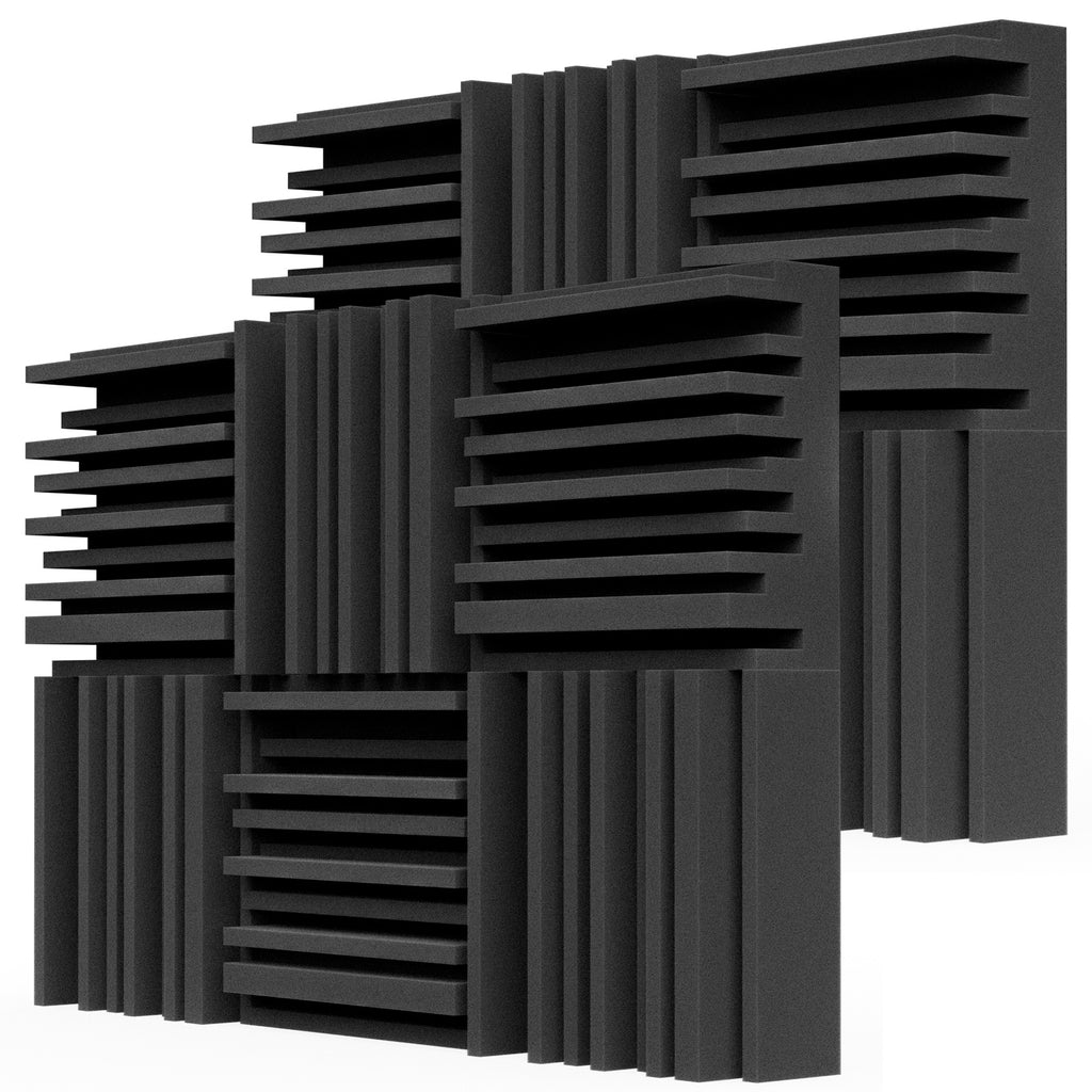 12 X 12 X 3 Inch 12 Pcs Broadband Sound Absorbing Foam